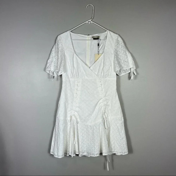 The East Order Saige white dress size Large - Picture 2 of 8